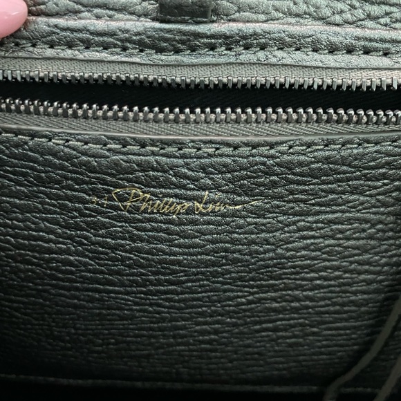 3.1 Phillip Lim Pashli Mini Satchel Bag Pewter - Picture 7 of 10